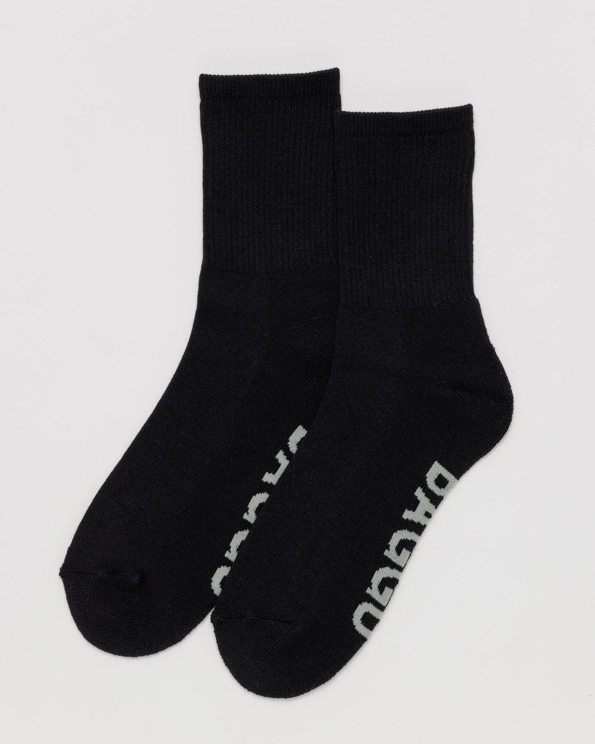 Ribbed Sock Black