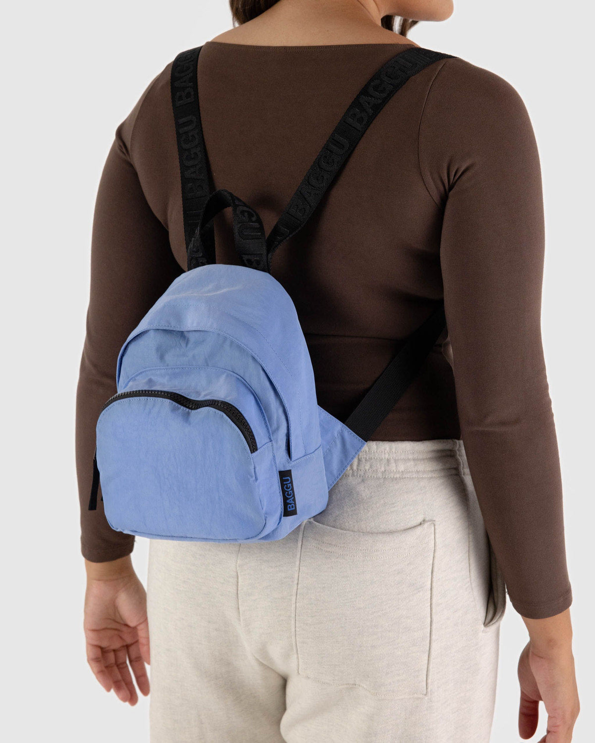 Mini Nylon Backpack Cornflower