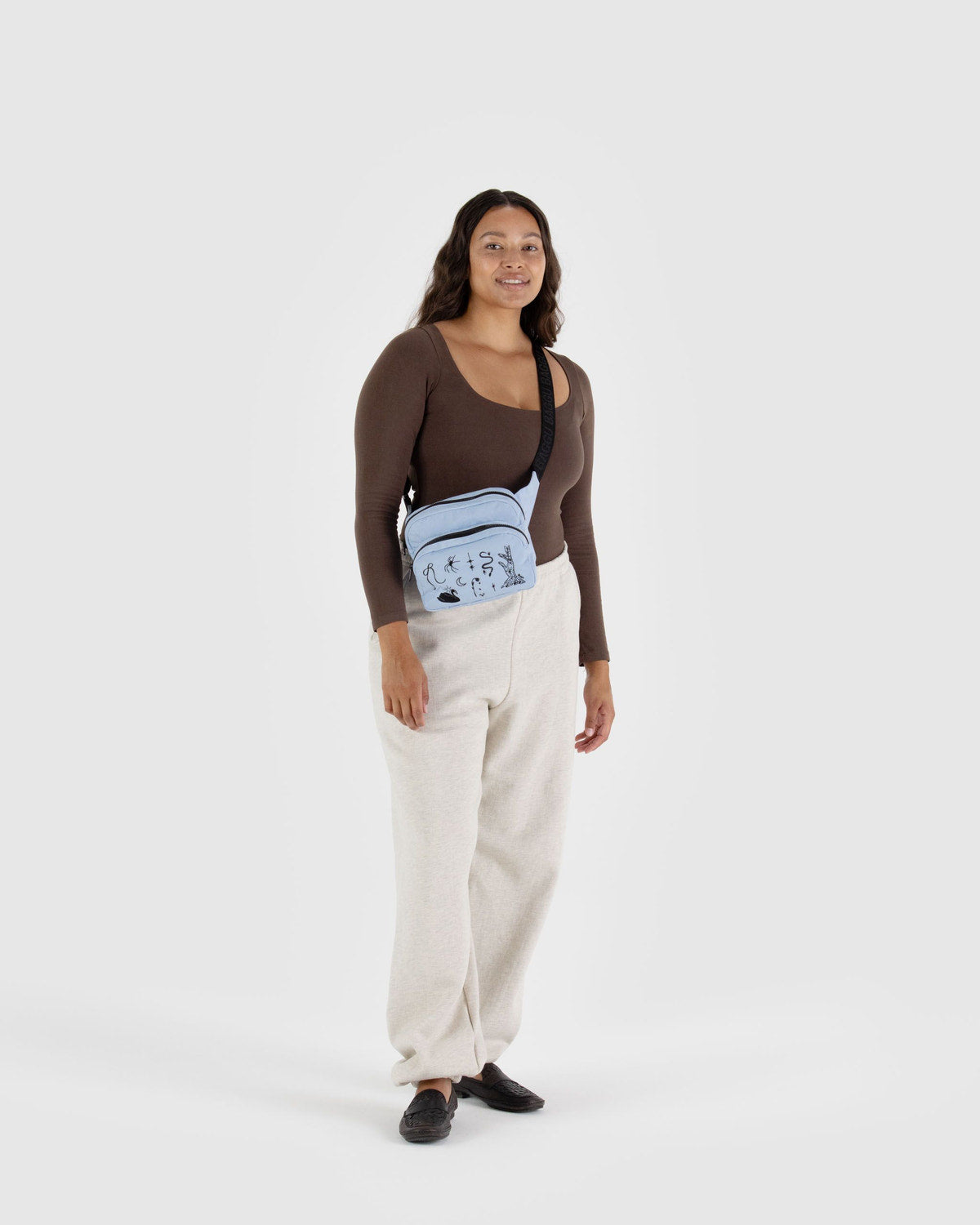 Fanny Pack Embroidered Ballet Icons