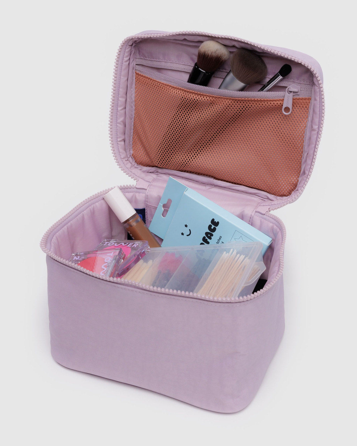 Large Cosmetic Case Dusty Pink