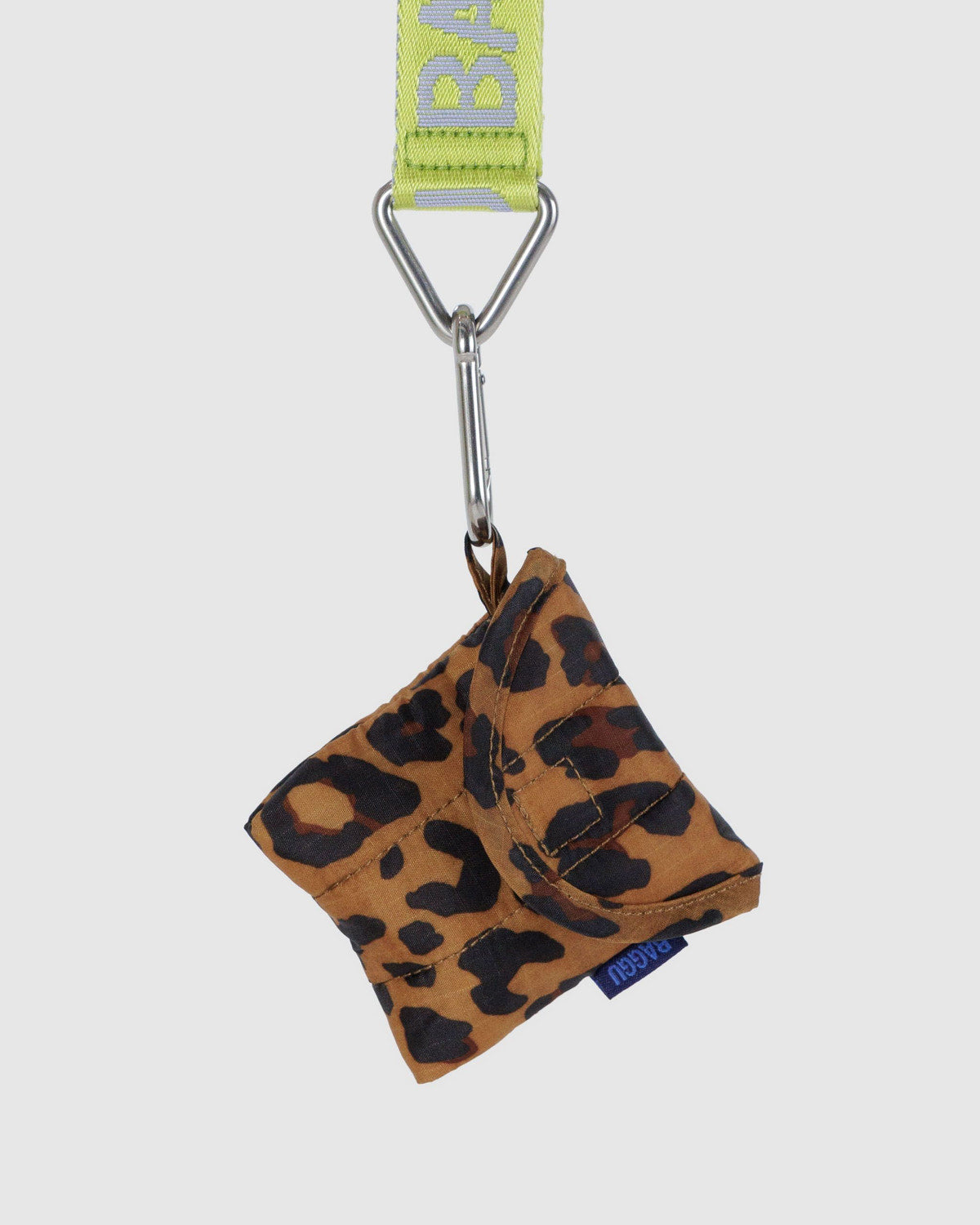 Puffy Earbuds Case Leopard