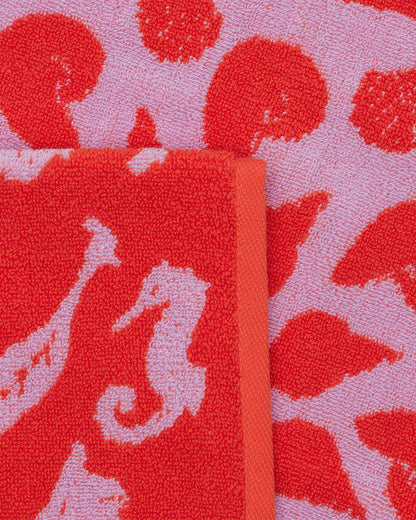 Hand Towel Set of 2 Sea Shells