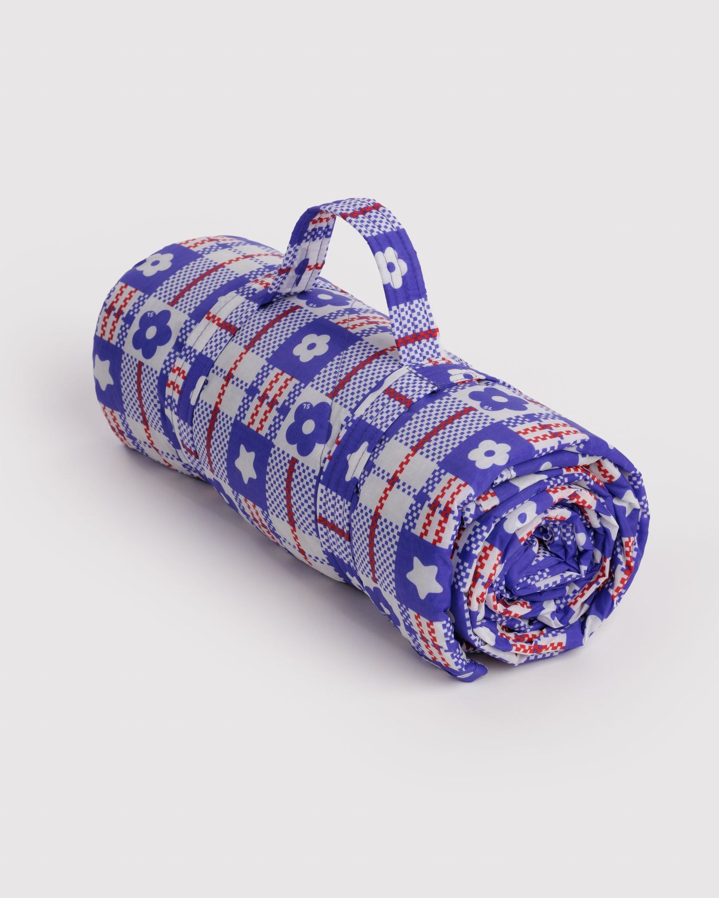 Market Plaid Blue