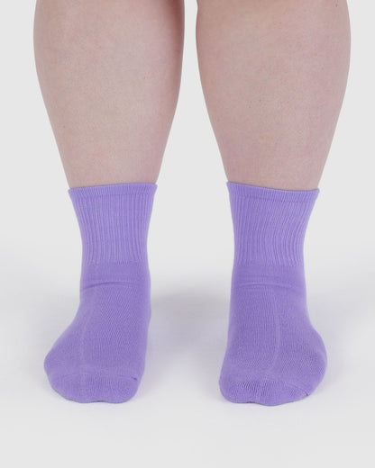 Ribbed Sock Wisteria