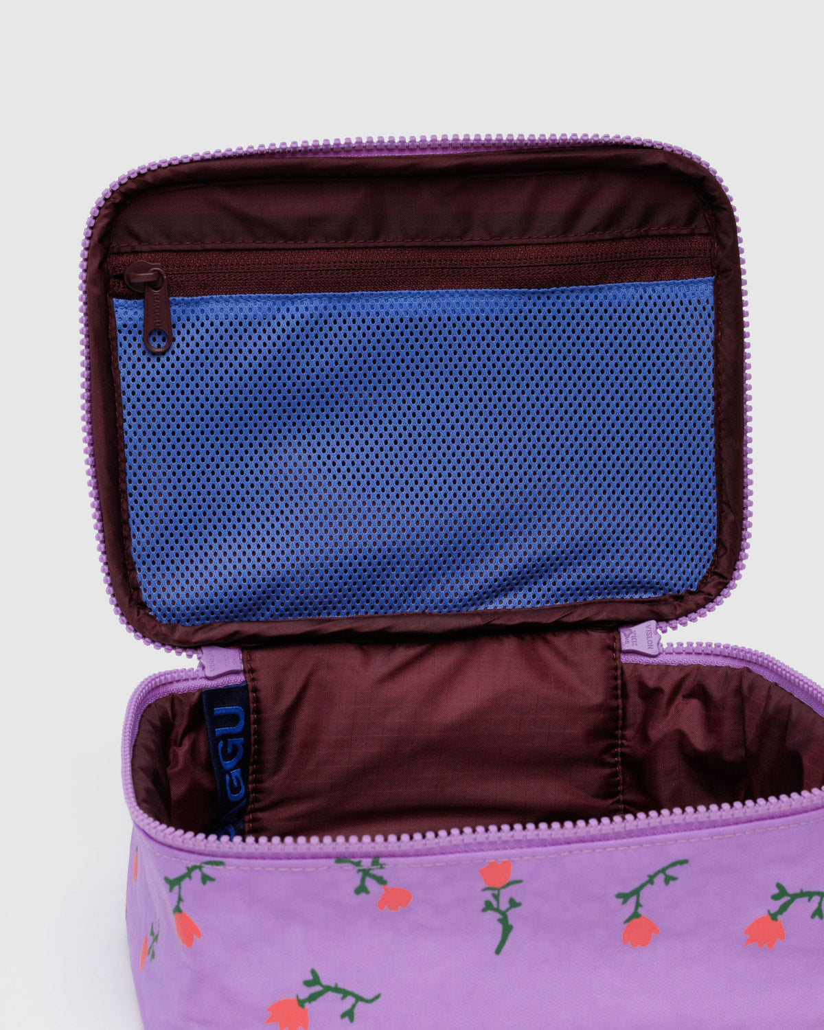 Small Cosmetic Case Painted Wildflower