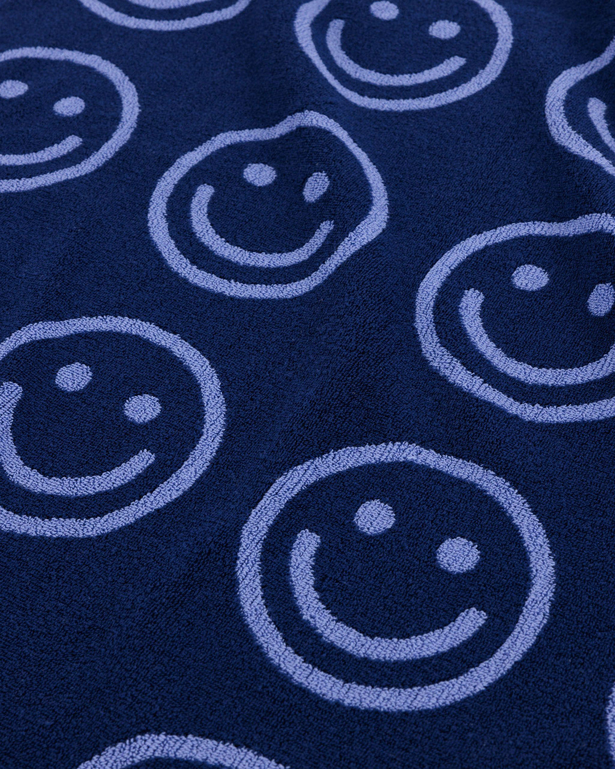 Bath Towel Happy Blue