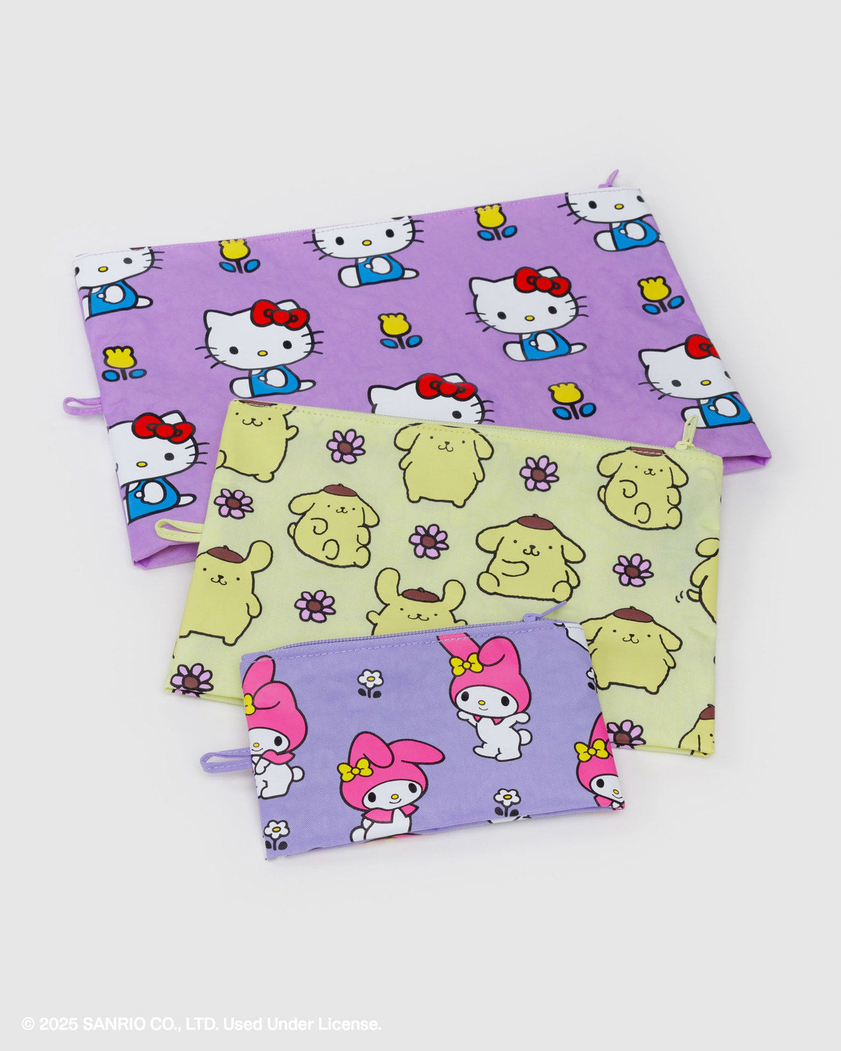 Go Pouch Set Hello Kitty and Friends Florals