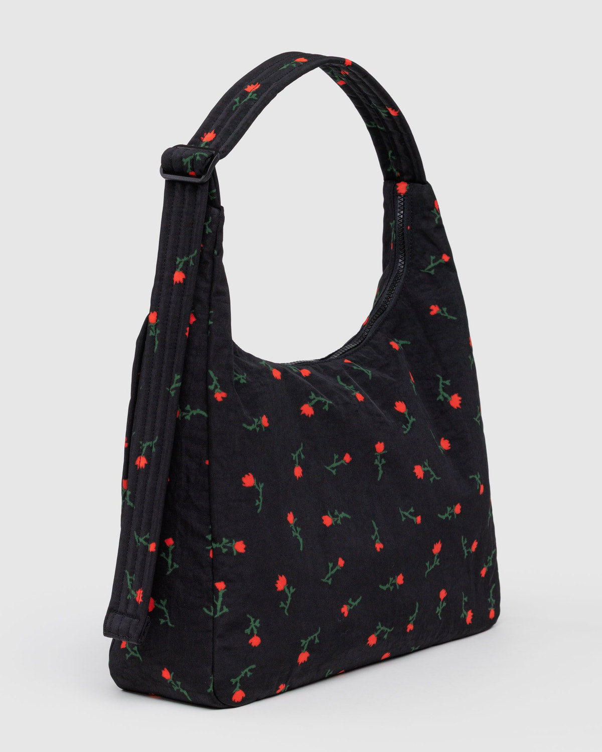 Nylon Shoulder Bag Painted Wildflower