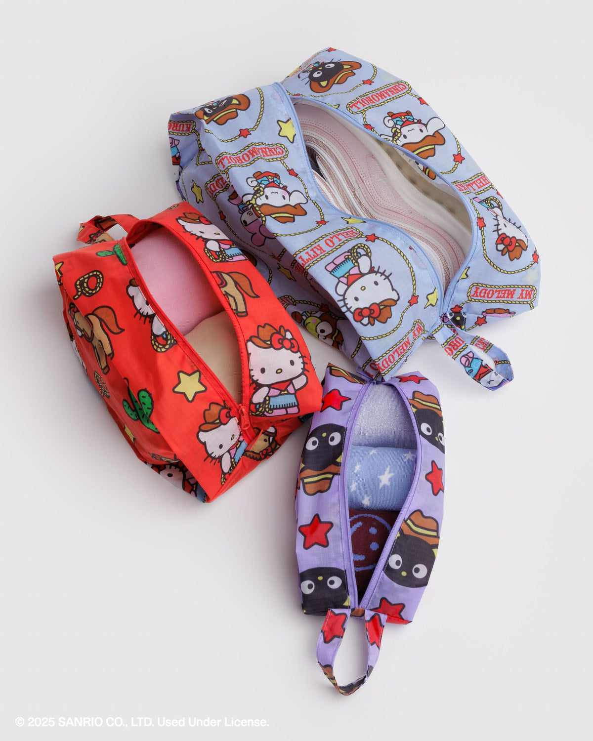 3D Zip Set Hello Kitty & Friends Western