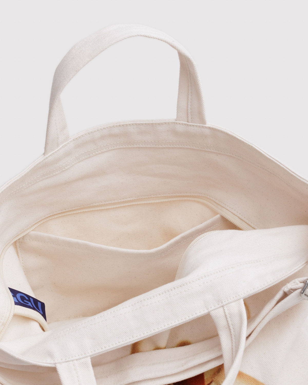 Horizontal Zip Duck Bag Teddy Bear