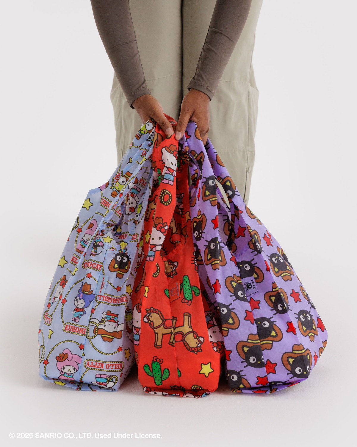 Standard Baggu Set of 3 Hello Kitty & Friends Western
