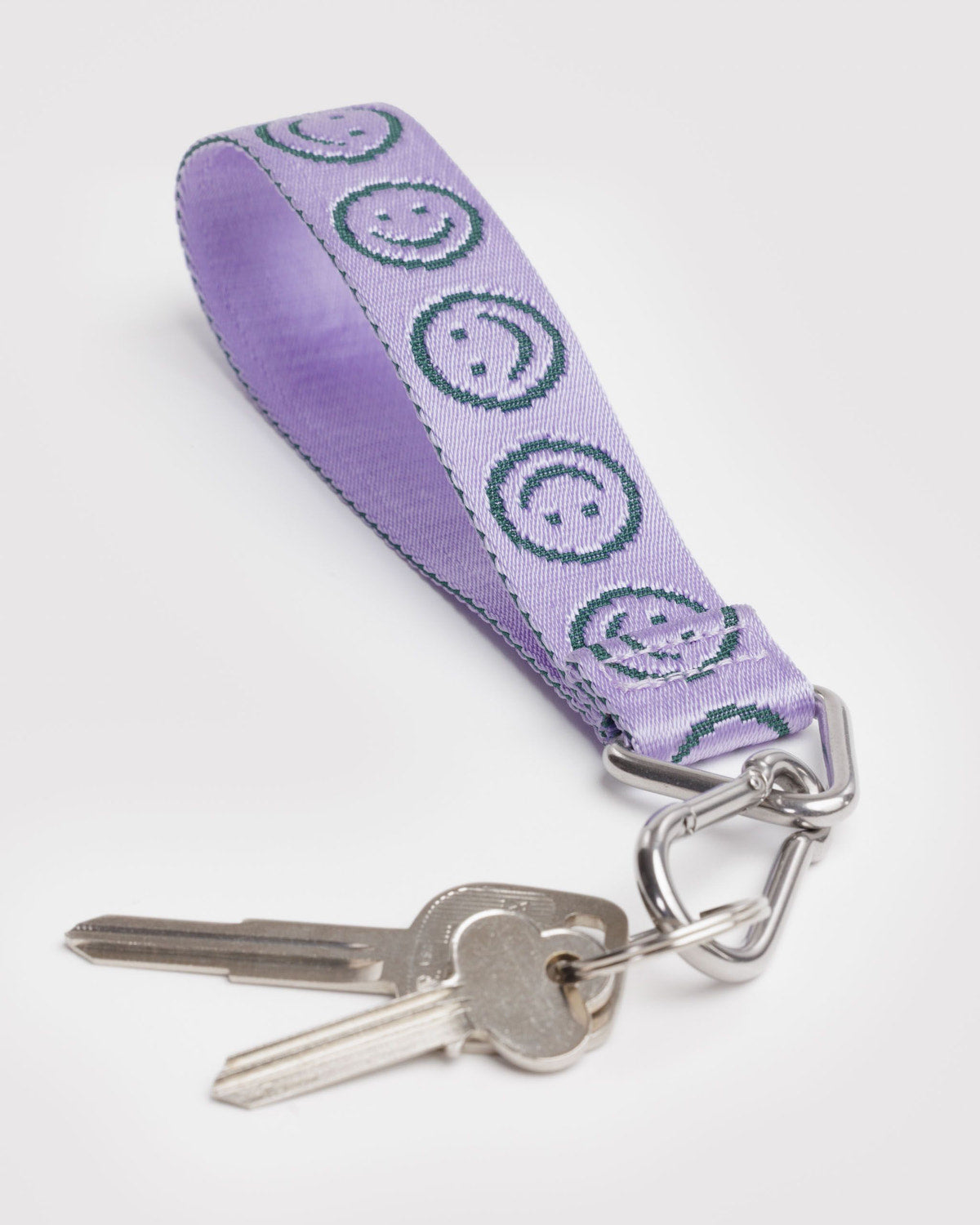 Logo Keychain Lilac Happy