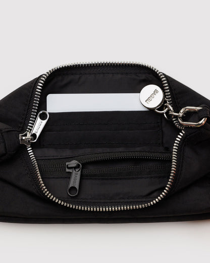 Nylon Pochette Black