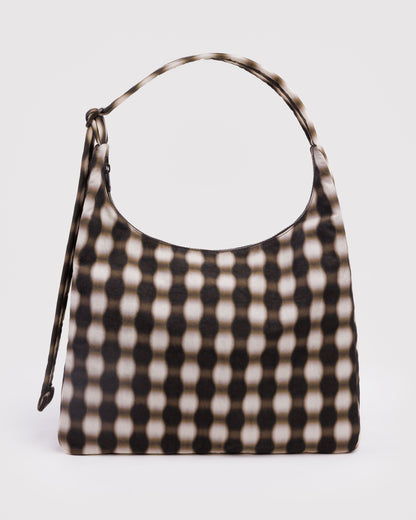 Blurred Gingham Brown