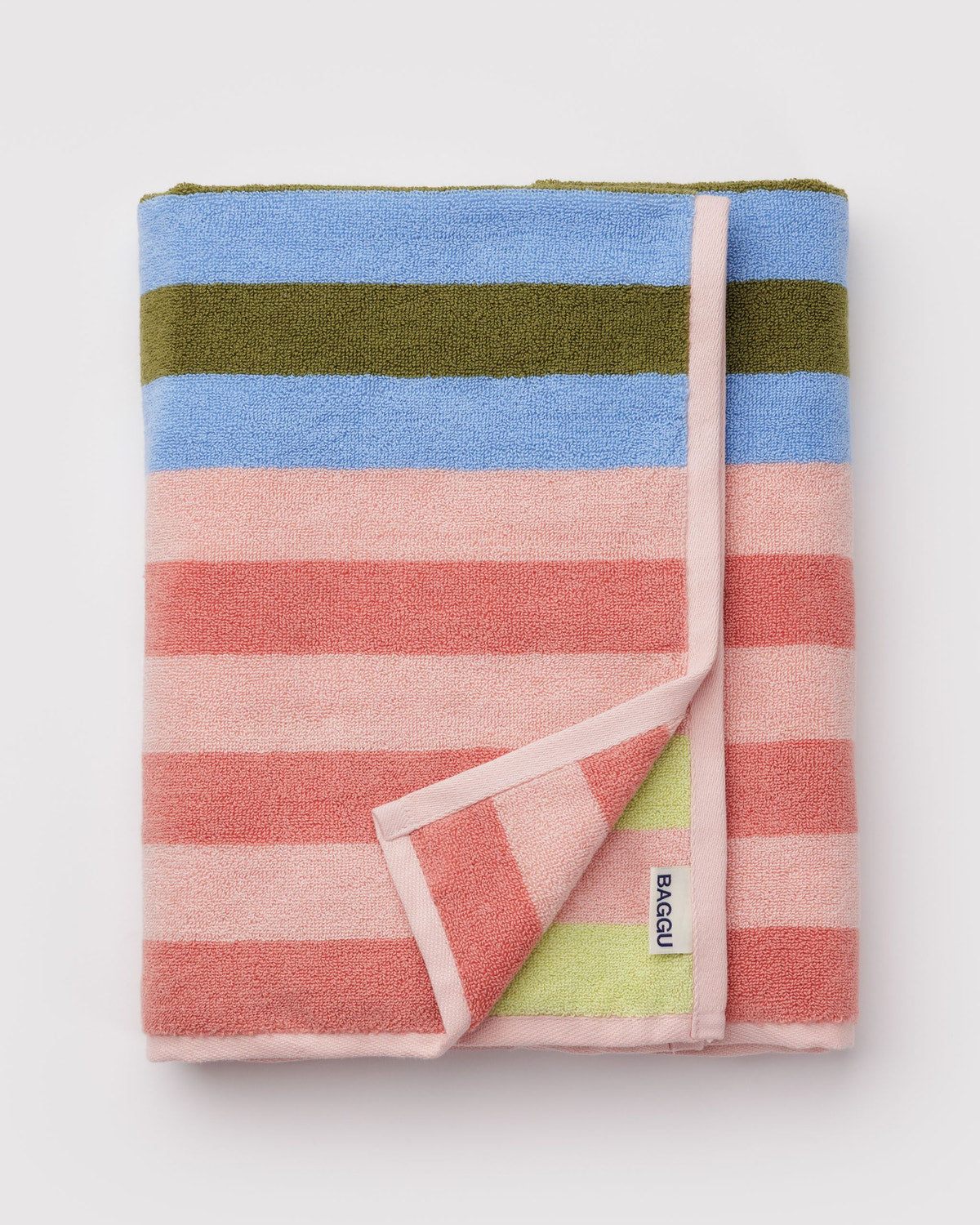 Bath Towel Sherbet Stripe