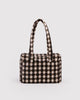 Blurred Gingham Brown
