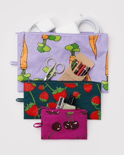 Flat Pouch Set Carrots & Berries