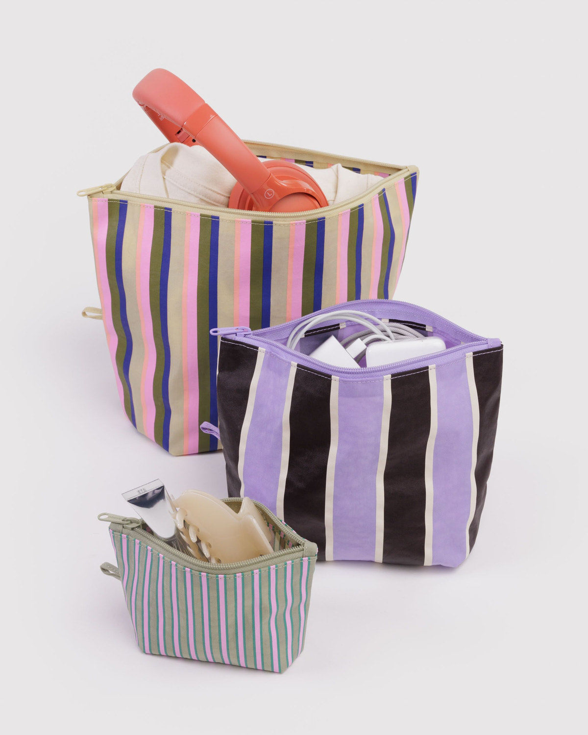 Go Pouch Set Candy Shop Stripes