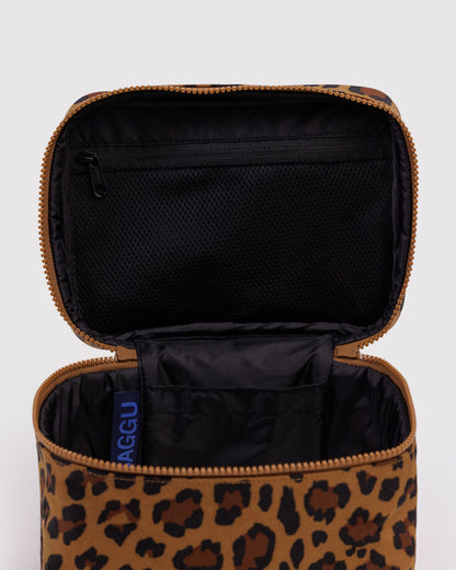Large Cosmetic Case Leopard