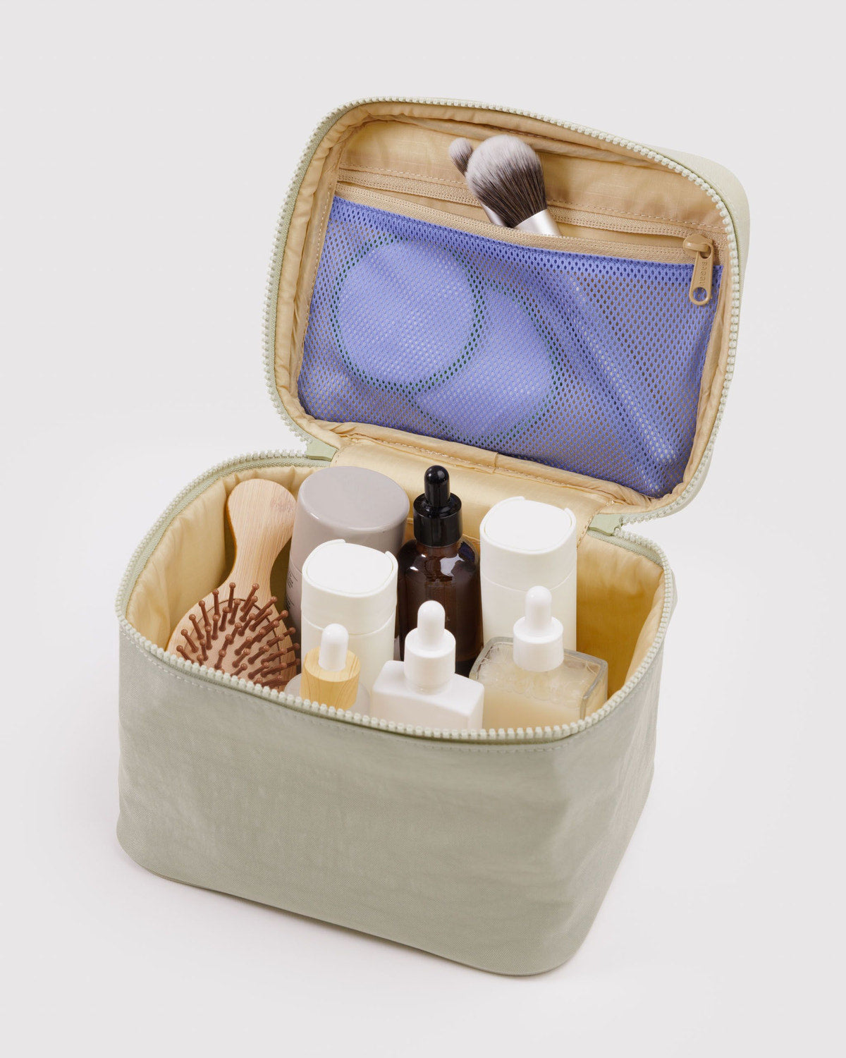 Large Cosmetic Case Celadon