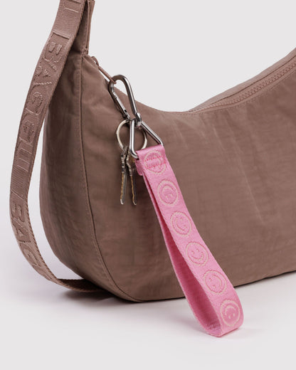 Logo Keychain Pink Happy