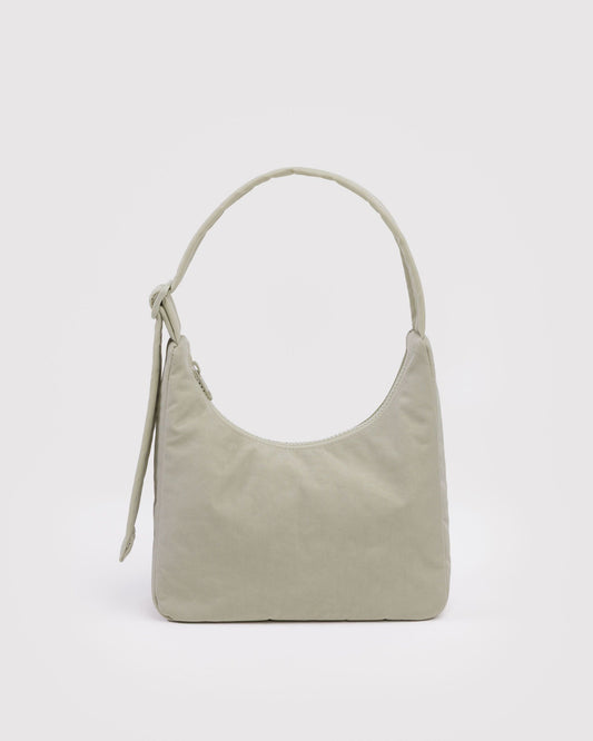 Mini Nylon Shoulder Bag  Celadon