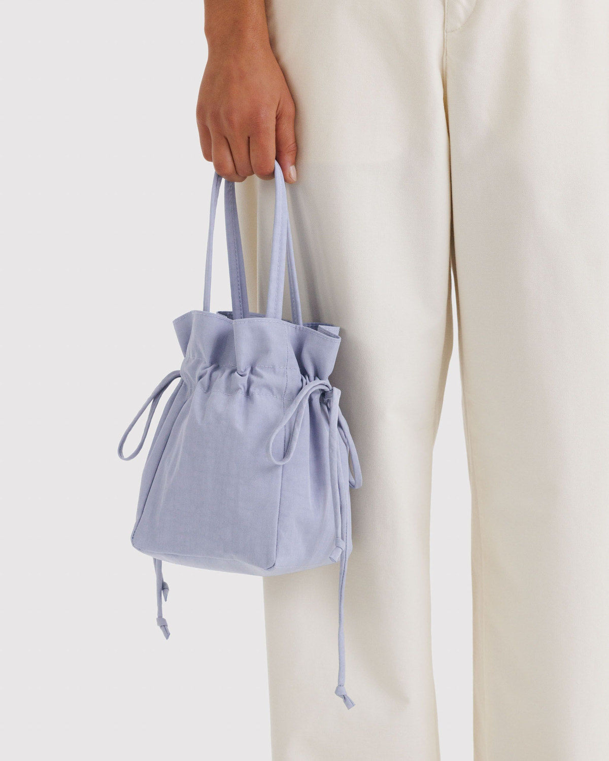 Nylon Drawstring Bag Mist