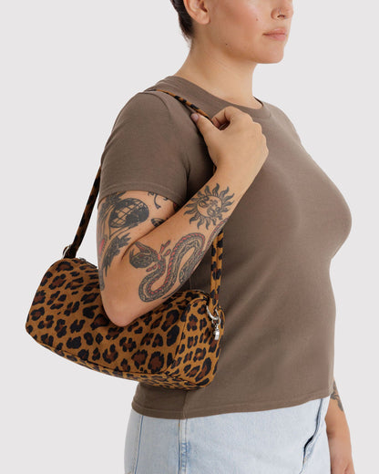 Nylon Loaf Bag Leopard