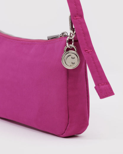 Nylon Pochette Deep Fuchsia