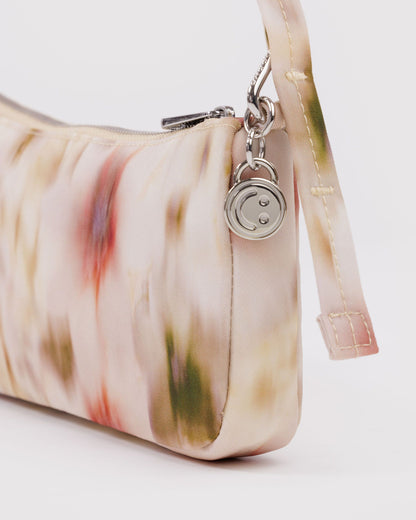 Nylon Pochette Abstract Floral