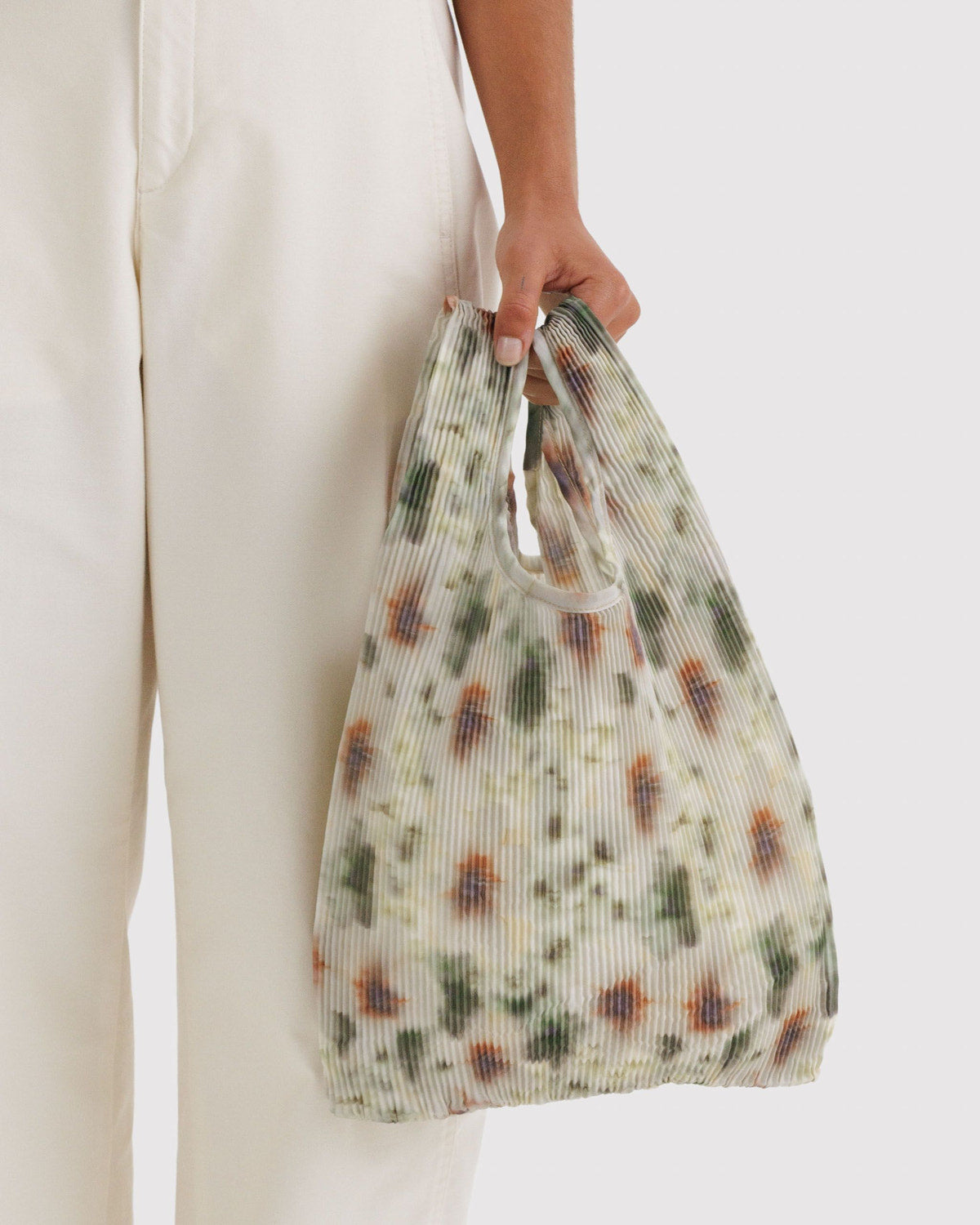 Pleated Baggu Abstract Floral