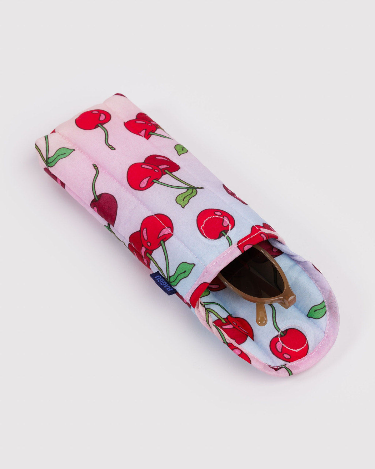 Puffy Glasses Sleeve Cherries