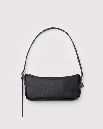 Recycled Leather Pochette Black