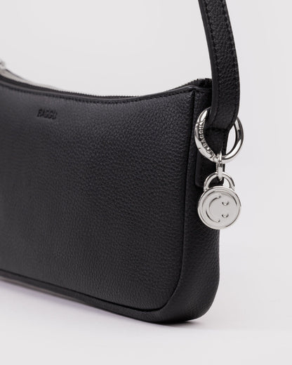 Recycled Leather Pochette Black