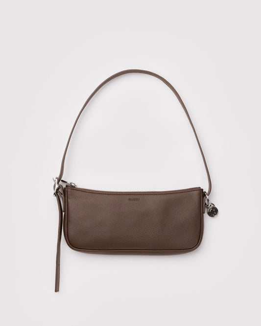 Recycled Leather Pochette Brown