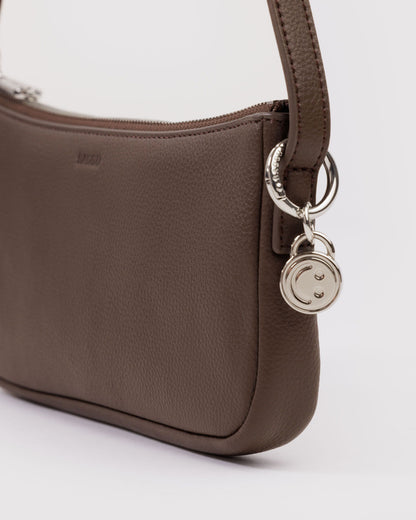 Recycled Leather Pochette Brown