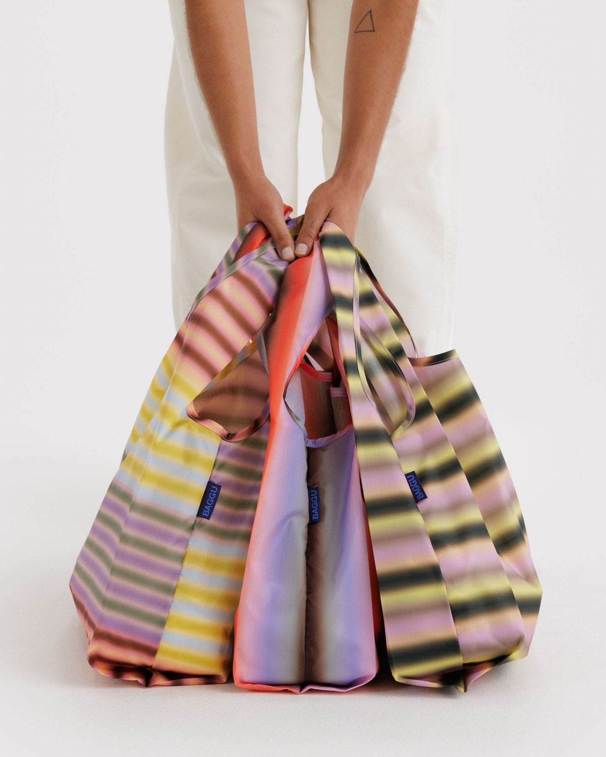 Standard Baggu Set of 3 Gradient Stripes