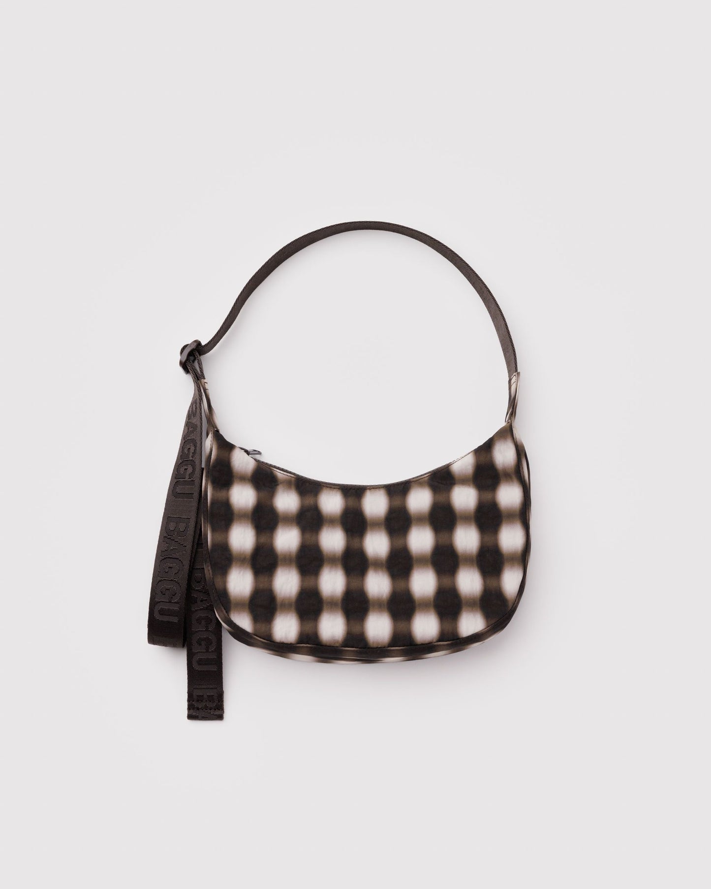 Blurred Gingham Brown