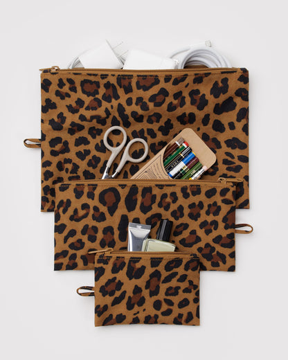 Flat Pouch Set Leopard