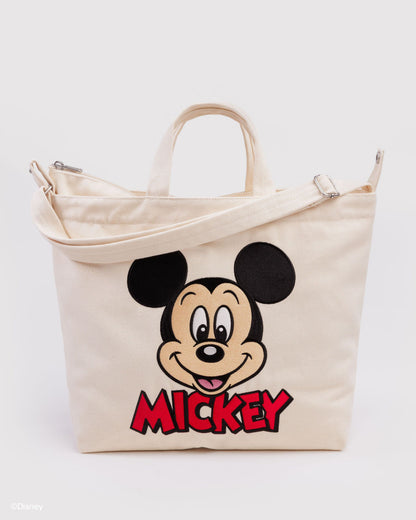 Horizontal Zip Duck Bag Embroidered Mickey Mouse Club