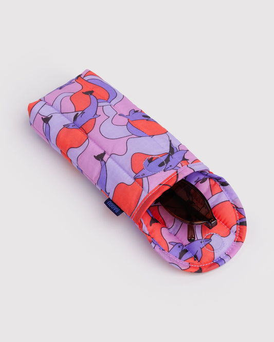 Puffy Glasses Sleeve Dolphins