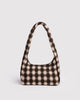 Blurred Gingham Brown