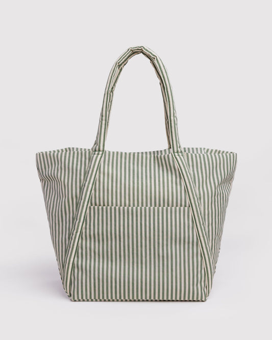 Cloud Bag Sage Stripe