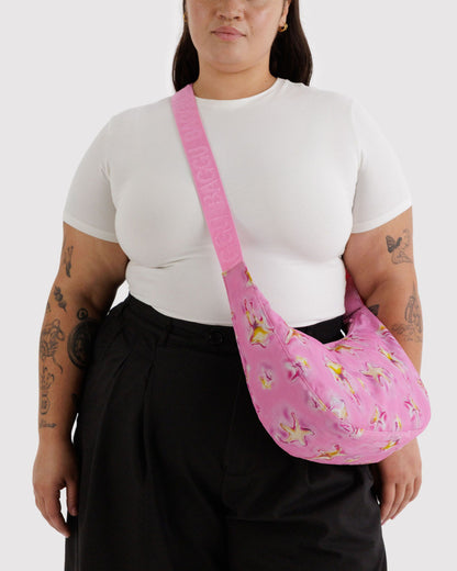 Medium Nylon Crescent Bag Dancing Star