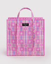 Market Plaid Pink