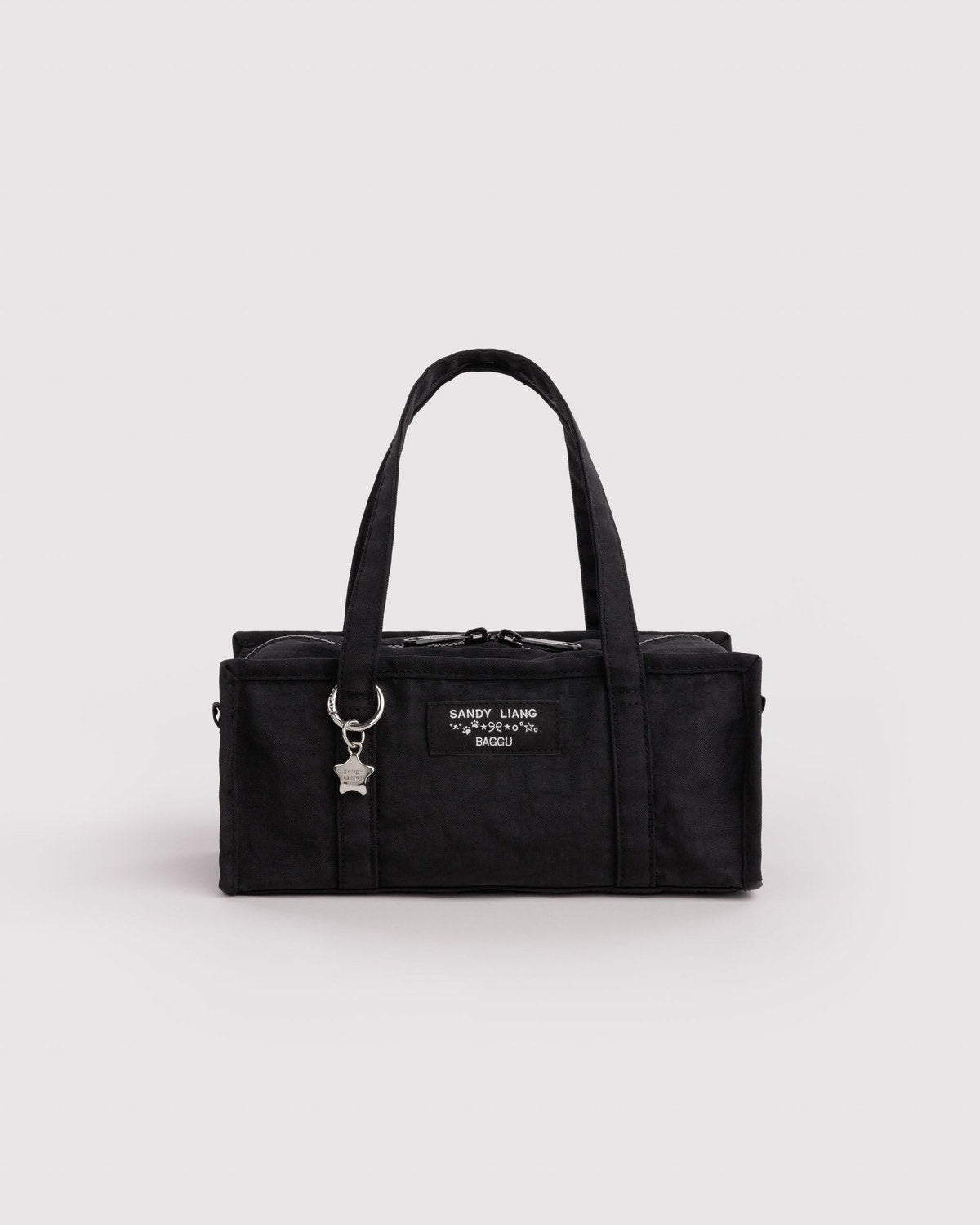 Mini Nylon Market Bag Black